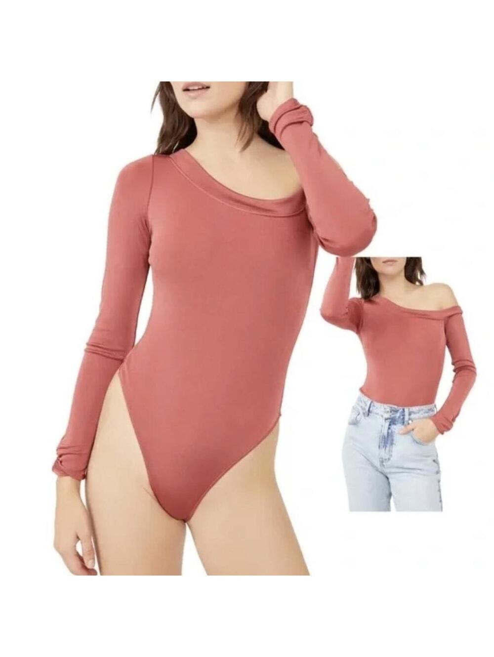 Intimately Free People off the should bodysuit